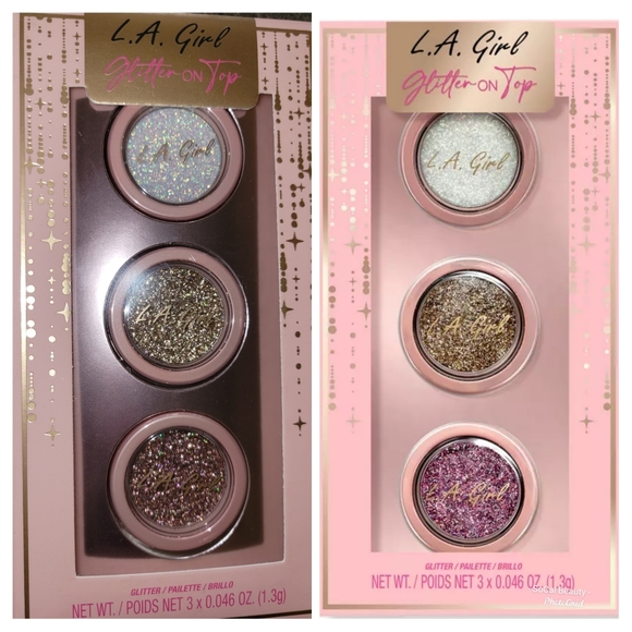LA Girl Makeup 3pcnew Releasebnib Le La Girl Cosmetics 3pc Glitter